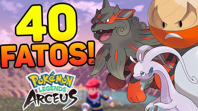 Pokémon Legends: Arceus - Conheça as Novas Formas Alternativas de Hisui