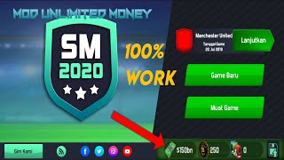 SOCCER MANAGER 2020 MOD UNLIMITED MONEY 100 % Work!!! screenshot 5