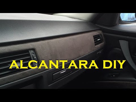 DIY Alcantara Car Dashboard Wrap for Volkswagen VW CC Alltrack Magotan  2015-2016