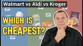 January Grocery Prices Compared: Walmart vs Aldi vs Kroger (Which Is Cheapest)