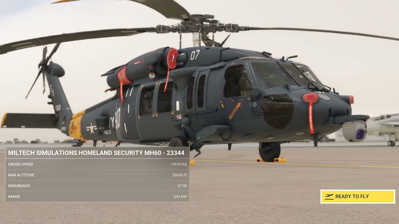 MSFS2020 - MH 60 - Cold Start