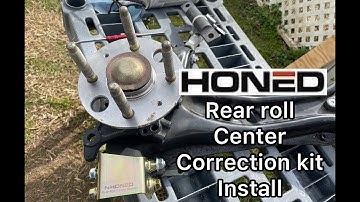 Honed Development Rear Roll Center Correction Kit install