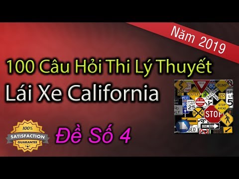 Video 6 Đề Câu Hỏi Thi Lý Thuyết Lái Xe Ở California 2019 -... - youtube