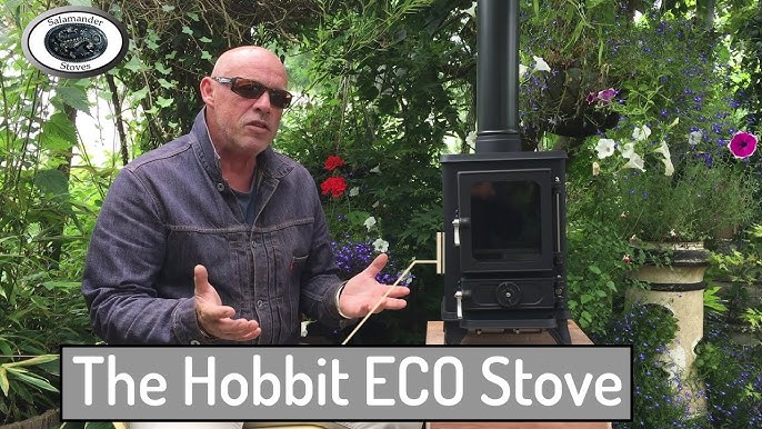 Tiny Wood Cook Stove Range by Salamander Stoves