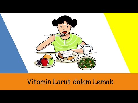 Video: Perbedaan Antara Vitamin Larut Lemak Dan Vitamin Larut Air