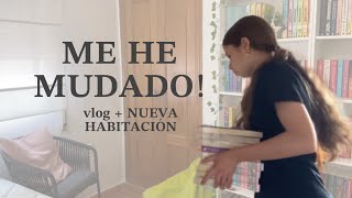 ME HE MUDADO!! VLOG + NUEVA HABITACIÓN 😮💌