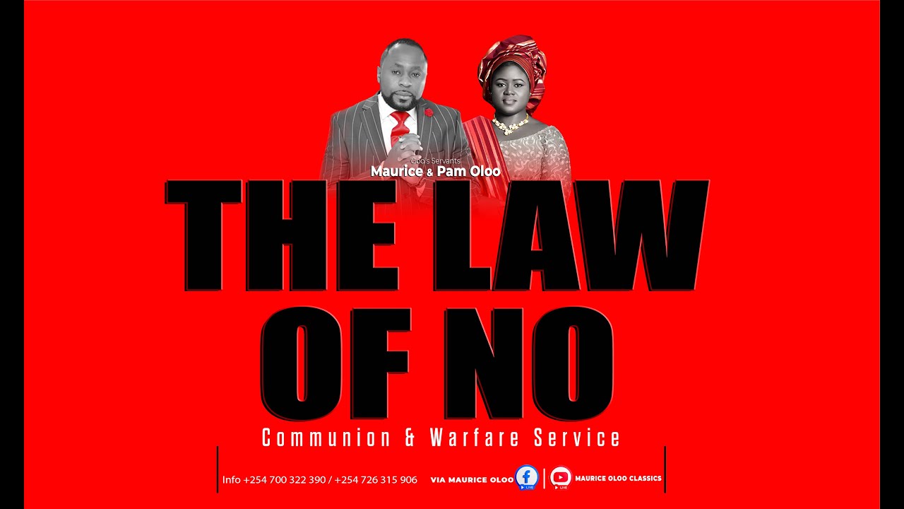 THE LAW OF NO