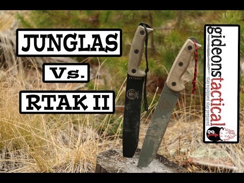 RTAK II or ESEE Junglas: Knife Comparison