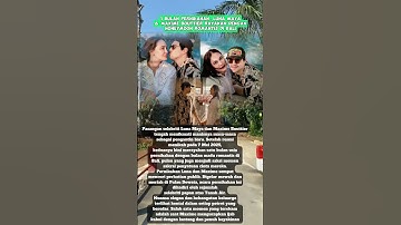 1 Bulan Pernikahan, Luna Maya & Maxime Bouttier Rayakan dengan Honeymoon Romantis di Bali #shorts