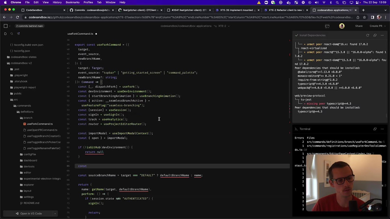 Engineer At Work @ CodeSandbox