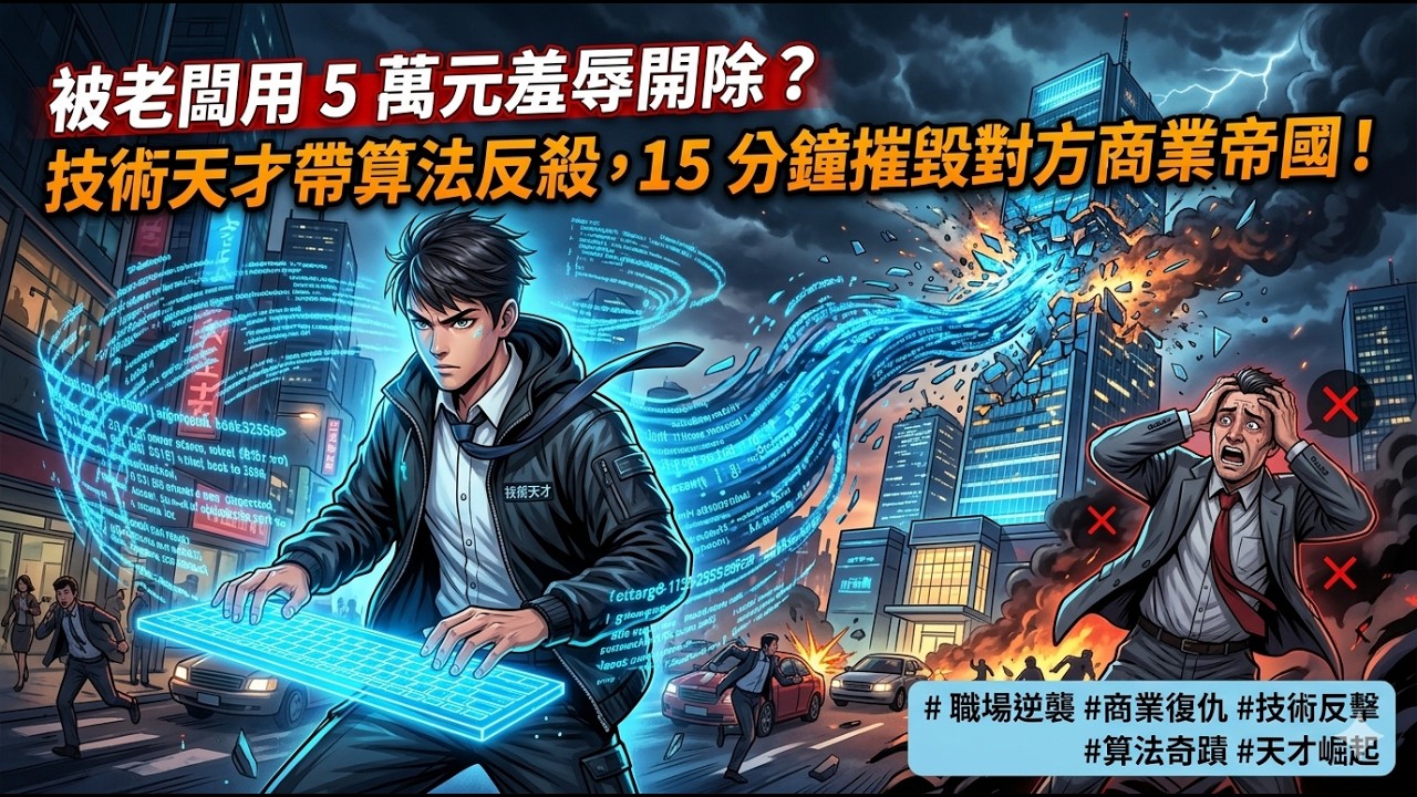 技术天才遭开除，反手摧毁老板商业帝国