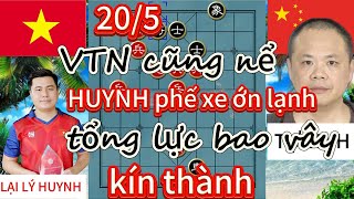 VTN cũng nể HUYNH phế xe ớn lạnh tổng lực bao vây kín thành - cờ tướng hay 4k