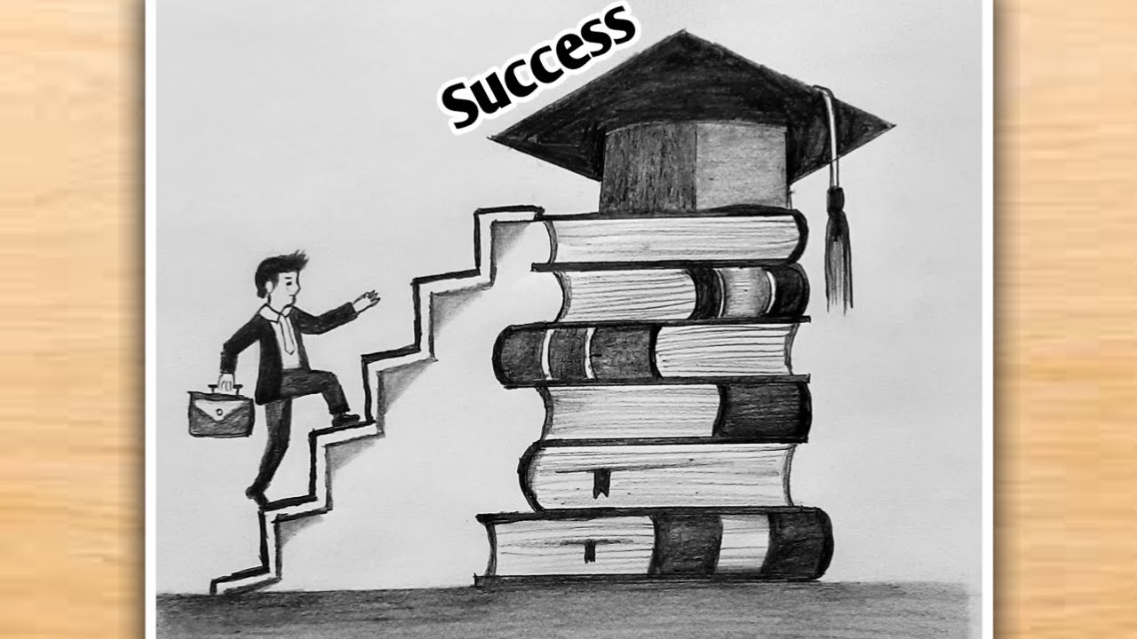 Aggregate 108+ motivational drawings for students best