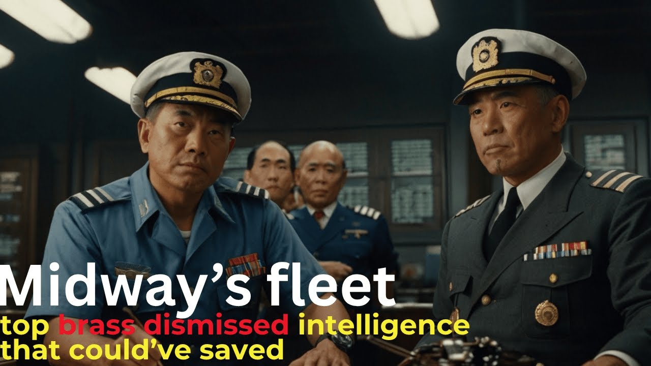 Japanese top brass dismissed intelligence that could’ve saved Midway’s fleet!