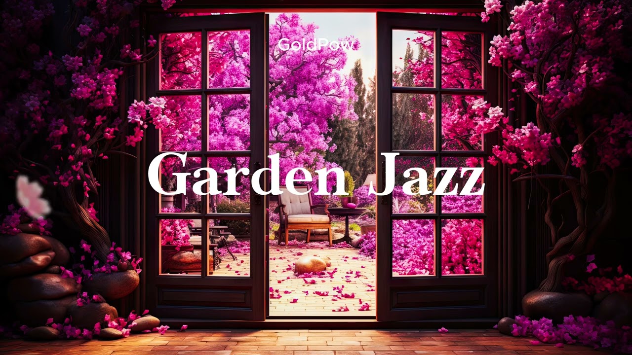 Peaceful Garden Jazz Vibes | Cozy Ambience Music 