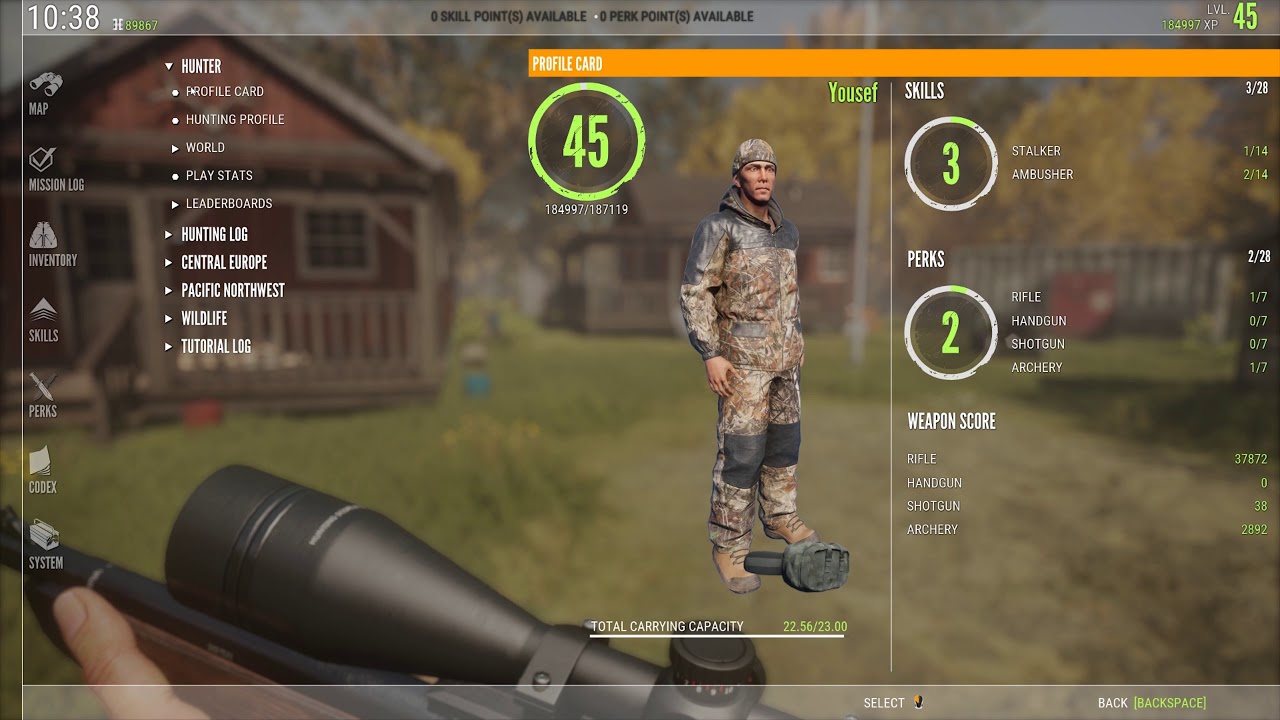 theHunter Call of the Wild 8 Patch 1.11 and Backpacks DLC Gameplay YouTube