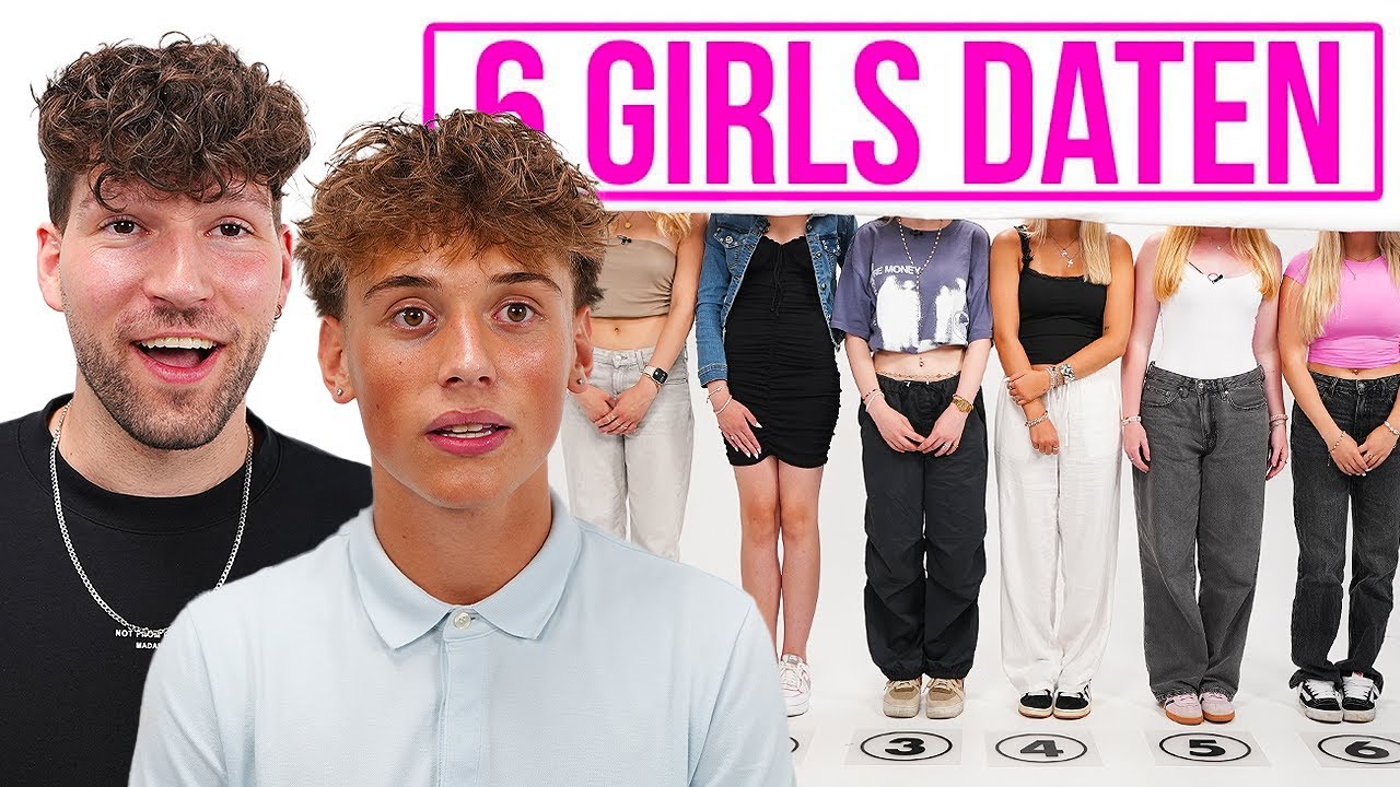 6 MÄDELS BLIND DATEN! 💔 mit ELIAS