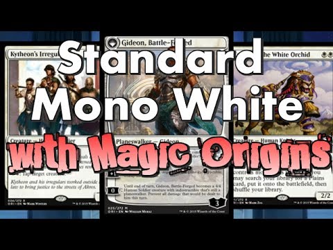 Mtg new | Mtg Deck Tech: Mono-White Midrange with Magic Origins!