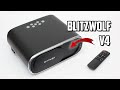 BlitzWolf V4 In-Depth Review - Best Sub $200 LCD Projector for Movies &amp; Games?