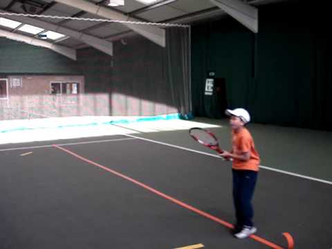 Jake Tennis Training. Orange Ball. No 2