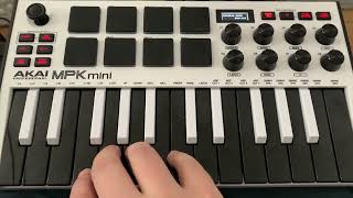 AKAI MPK Mini - Adjusting The Key Sensitivity/Velocity Curve! screenshot 5