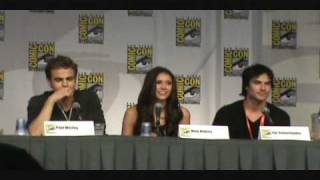 The vampire diaries panel comic con 2010 part 2