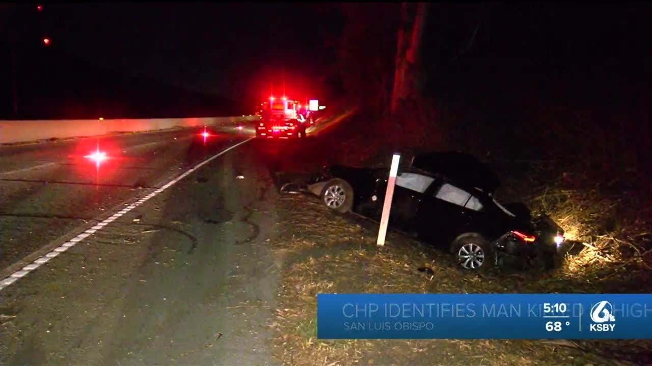 CHP identifies SLO man killed in Hwy 1 crash - YouTube