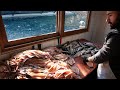 Incroyable ferme piscicole de truite de luf au grill  cuisine de rue turque