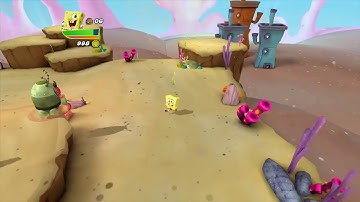 SpongeBob Heropants Walkthrough Part 1 - FULL Out of Water Gameplay