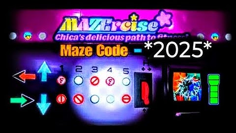How To Unlock Mazercise Maze (2025) FNAF : Security Breach