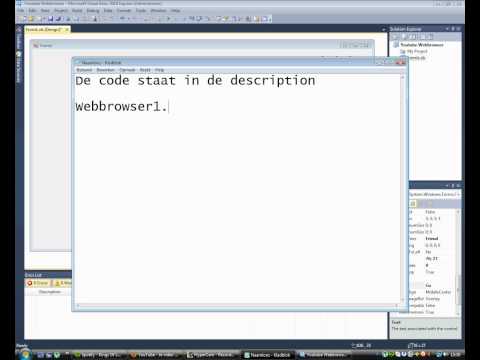 Visual Basic 2010 - Maak je eigen webbrowser - NeawyTutorials
