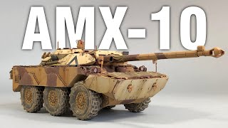 AMX-10 RC, Tiger Model 1/35, Painting and Weathering