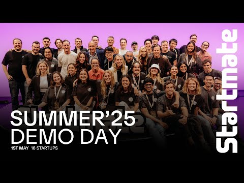 Summer'25 Demo Day Wrap - video from Startmate
