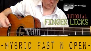 (tutorial) fast drop d lick - bryan rason - fingerlicks