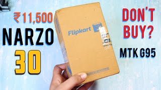 Realme Narzo 30 Unboxing Flipkart First Sale Unit - Better than Redmi Note 10? | BGMI Gameplay 