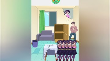 Tricky Mean Brain puzzle Level 35 Gameplay 