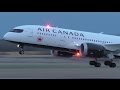 Air Canada New Livery 787-8 [C-GHPQ] Dusk Takeoff from Calgary Airport ᴴᴰ