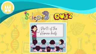 Science Quiz for Grade 1 (Parts of the Human Body)