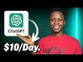 How I Made $10/Day with ChatGPT (REAL) | Join Me NOW!