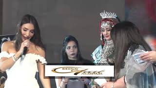 تتويج سارة الاغا ملكة جمال العرب للسياحة ٢٠٢٠miss arab world 2020