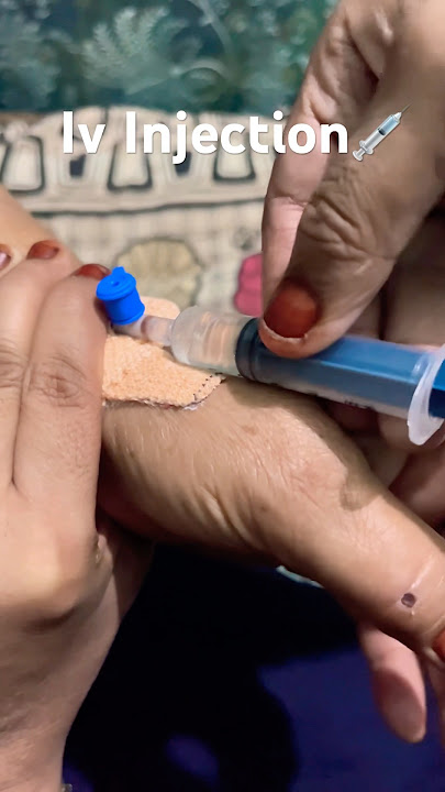 Iv Injection #injection #cannula #cannulation #shorts #bscnursing #nurses #nursing #nursingofficer