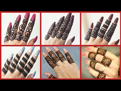 Latest finger mehndi designs 2020 for girls/beautiful mehndi designs by ...