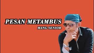 Pesan Metambus - Mang Senior ( Lirik ) #lirikbali #mangsenior #pesanmetambus