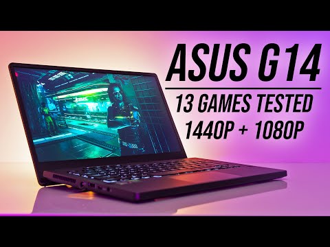 ASUS Zephyrus G14 (5900HS/RTX 3060) Gaming Benchmarks