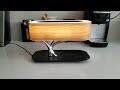 Masdio by Ampulla Tree Table Lamp with Bluetooth Speaker and Wireless Charger!