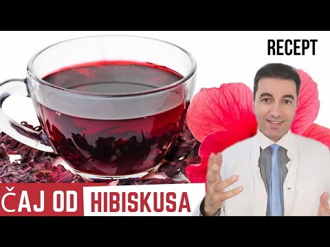 Recept za savršeni ČAJ OD HIBISKUSA!-za visoki krvni tlak,kolesterol,jetru,mršavljenje...