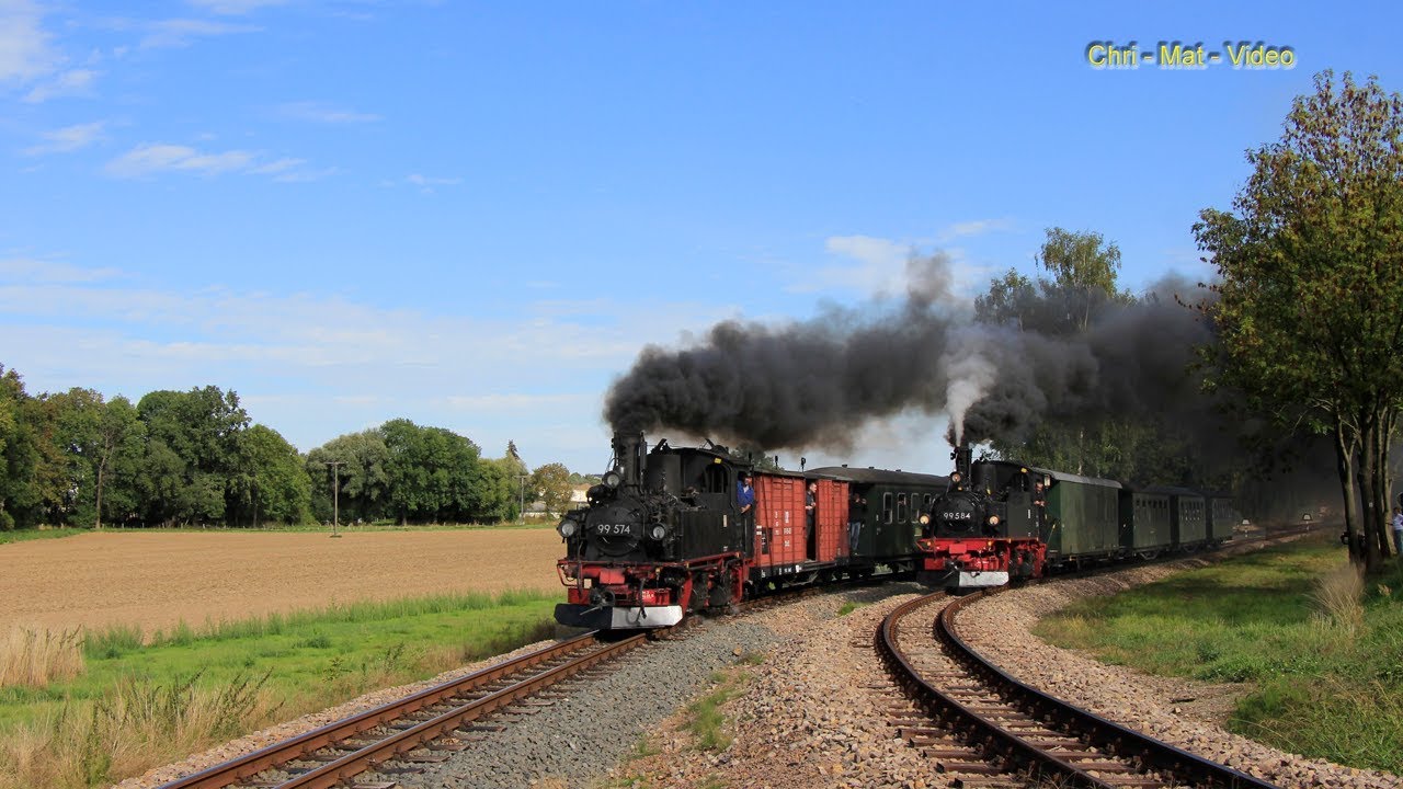 Die Döllnitzbahn dampft wieder bis Kemmlitz Bahnhof - Wilder Robert