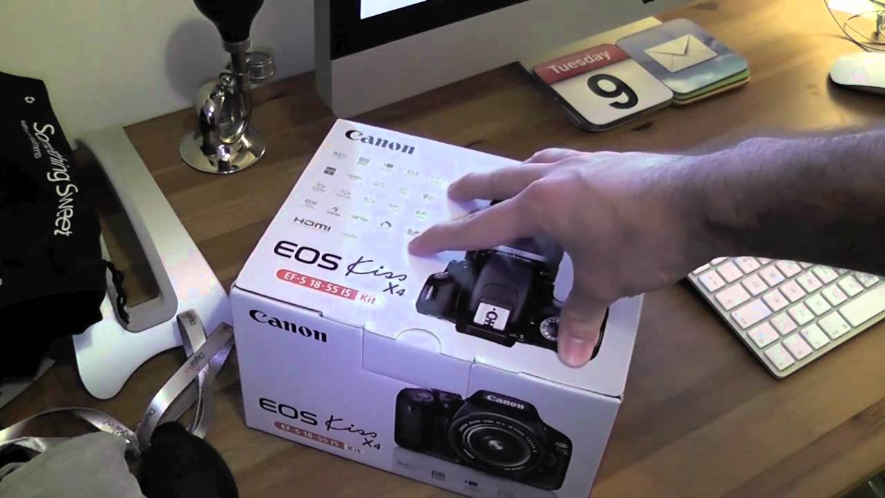Unboxing Of Canon 550d T2i Kiss X4 Youtube