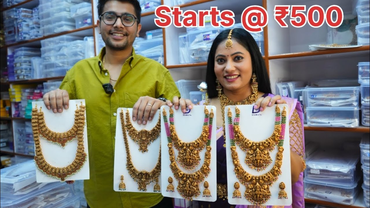 Bridal Jewellery starts @ ₹500 । Meenakshi fashion 