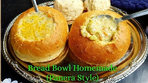 Easy Homemade Panera Style Bread Bowls/ Quick & Easy Bread Bowls for Soup/How to make Bread Bowls